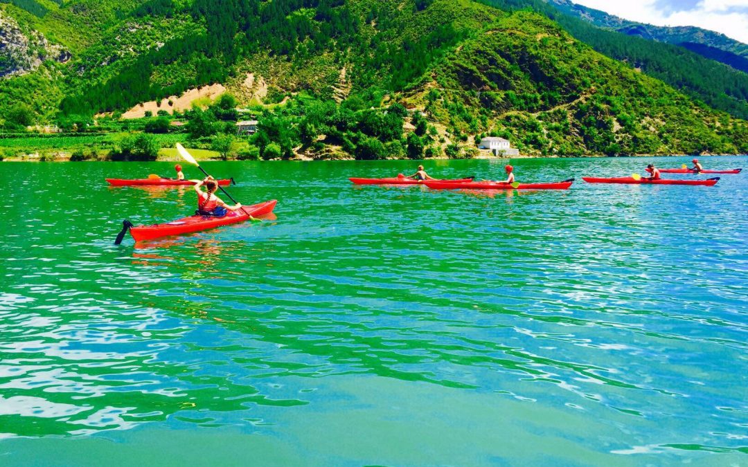 Kayak Tour in Komani Lake