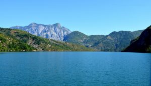 view of komani lake