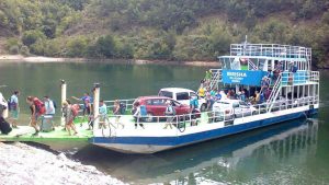 komani lake ferry