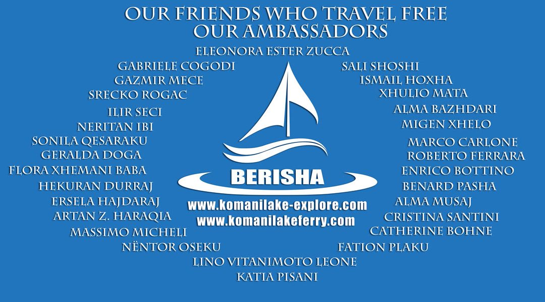 Komani Lake Ferry & Friends / Ambasadors