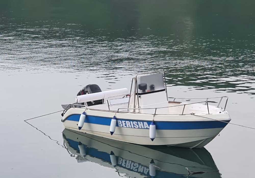 speedboat to komani lake